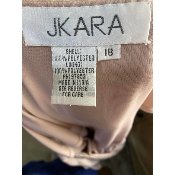 J. Kara Formal Pink Sequin Evening Gown size 18 - Picture 16 of 16